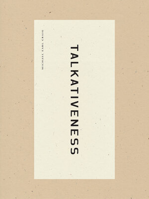 cover image of Talkativeness